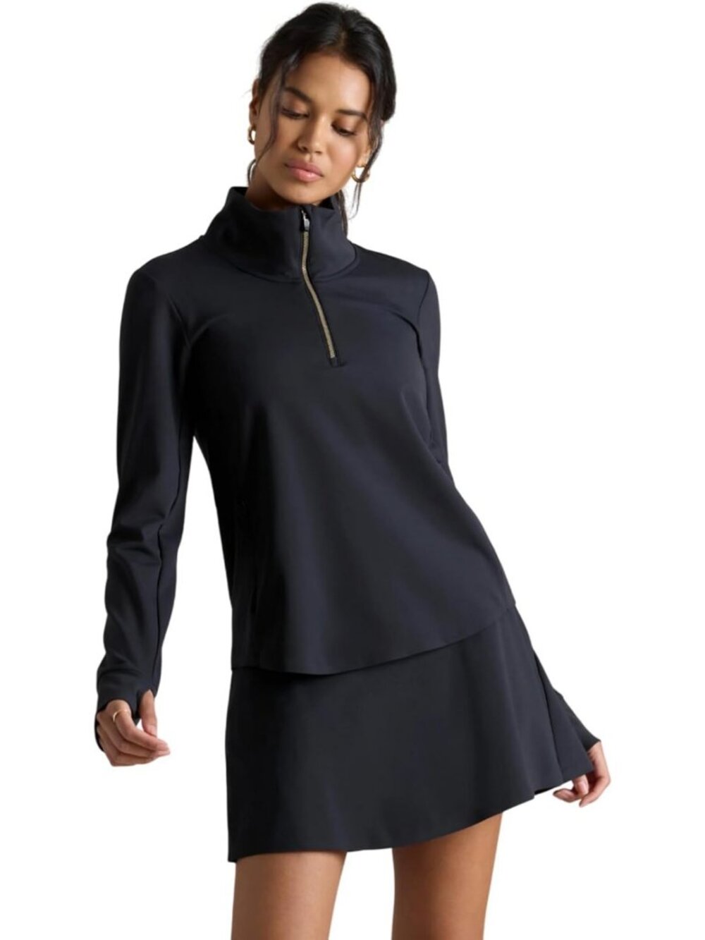 Women's UPF 50+ 1/4 Zip Pullover - Lightweight, Stylish, Perfect for Activewear